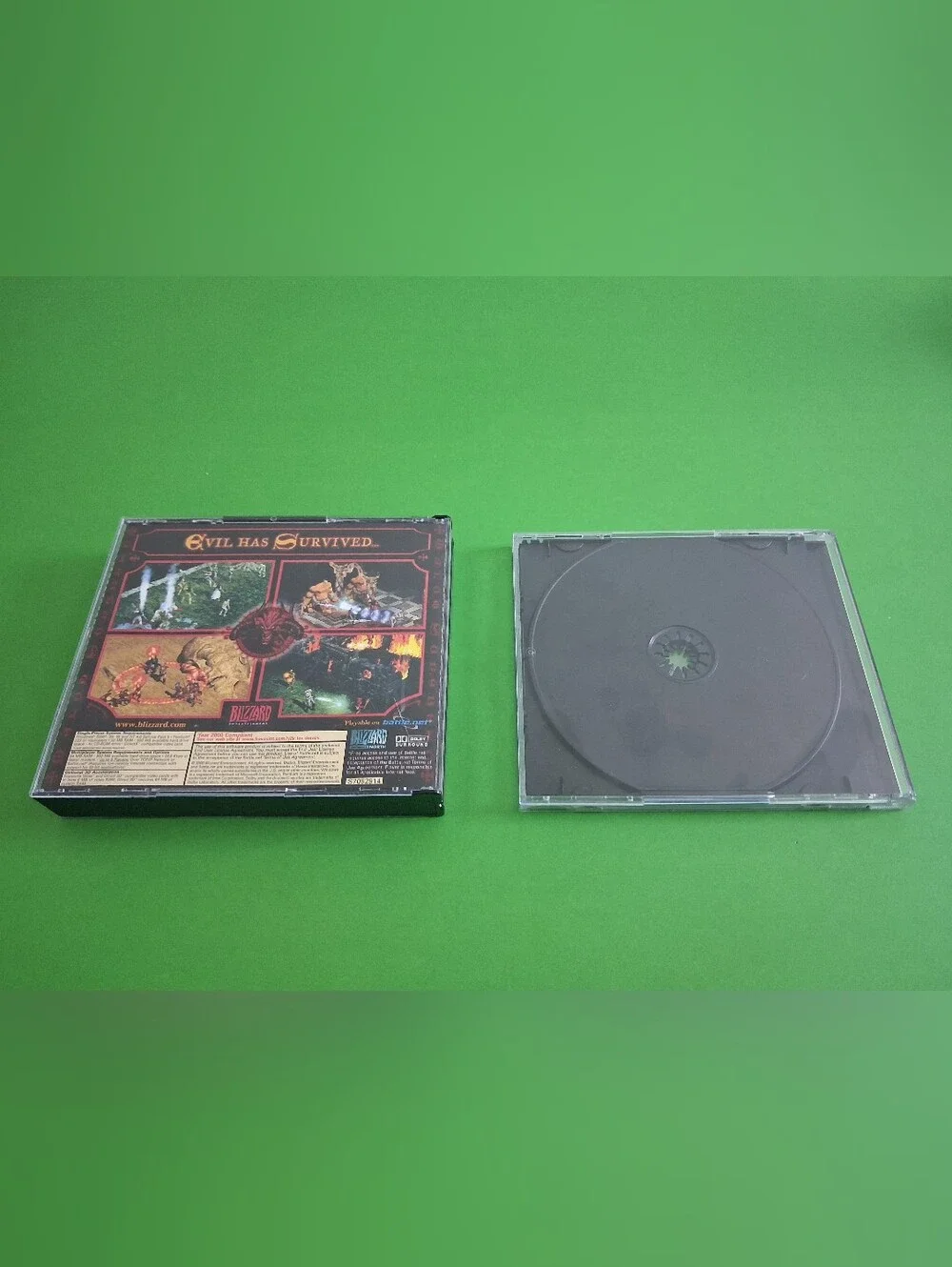 Diablo & Diablo II PC CD-ROM Games Blizzard Entertainment Vintage PC